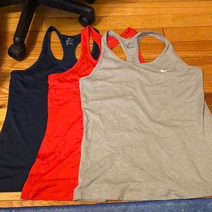 3 pack Nike Tank Tops